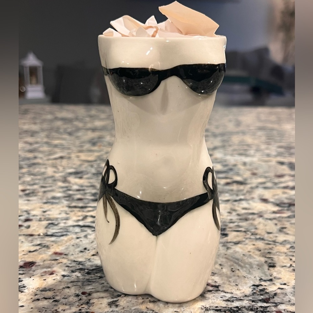 Hotel Del Mar Woman Bikini Body Vase